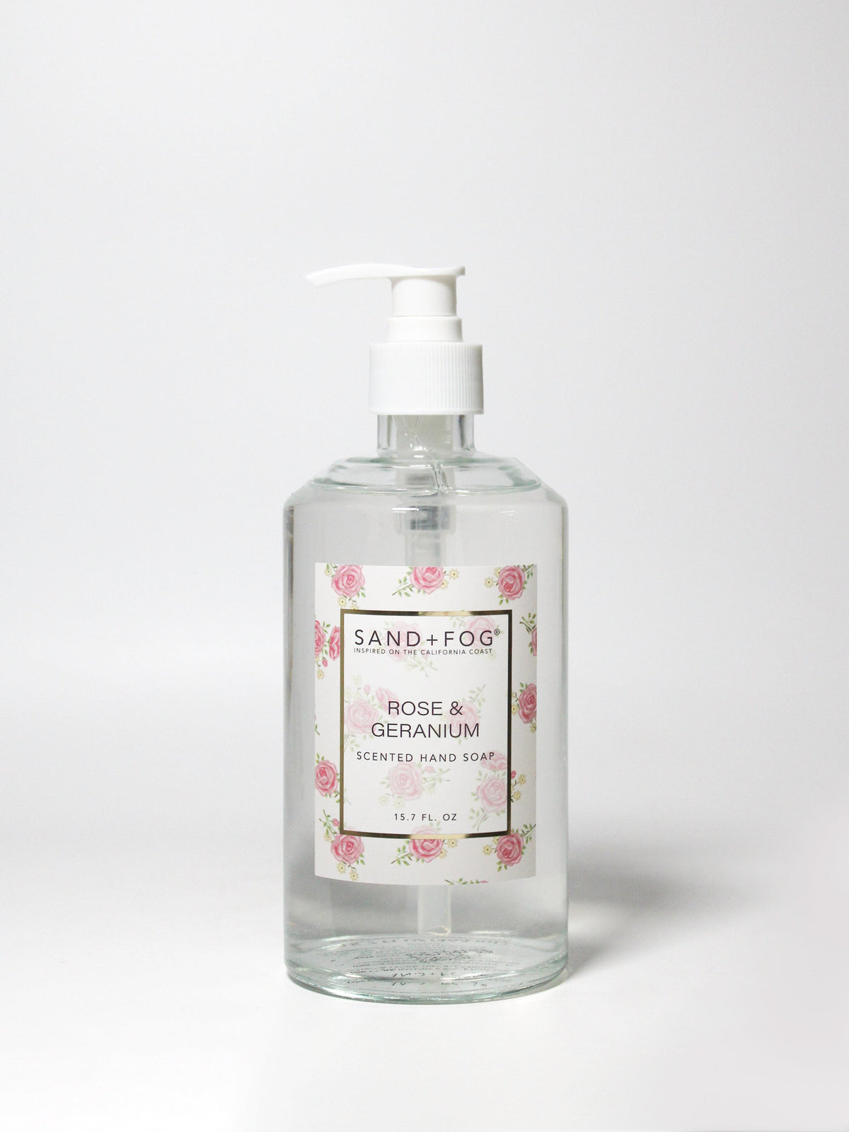 Premium Rose & Geranium 15.7 oz Liquid Hand Soap