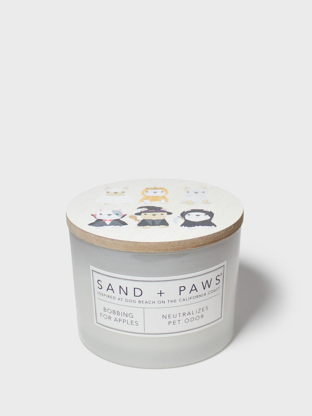 Premium Sand + Paws Bobbing for Apples 12 oz scented candle