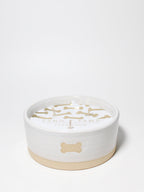 Premium Sand + Paws Teakwood 12 oz scented candle