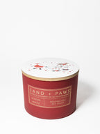 Premium Sand + Paws Winter White 12 oz scented candle