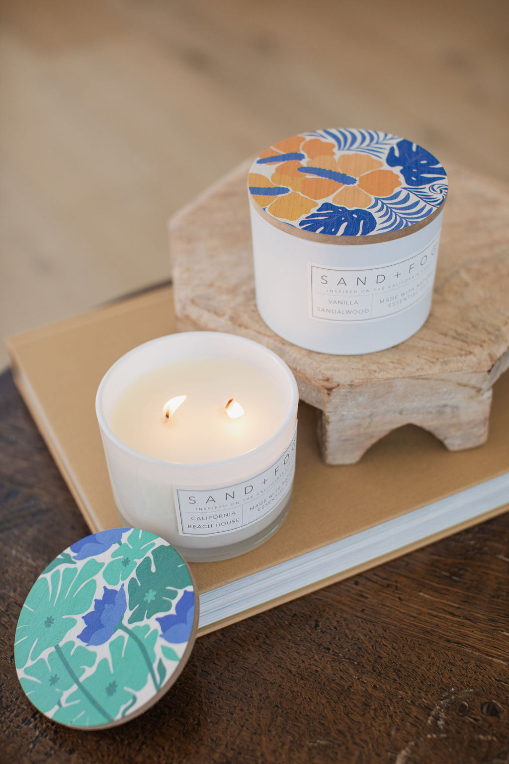 Premium Vanilla Sandalwood 12 oz scented candle