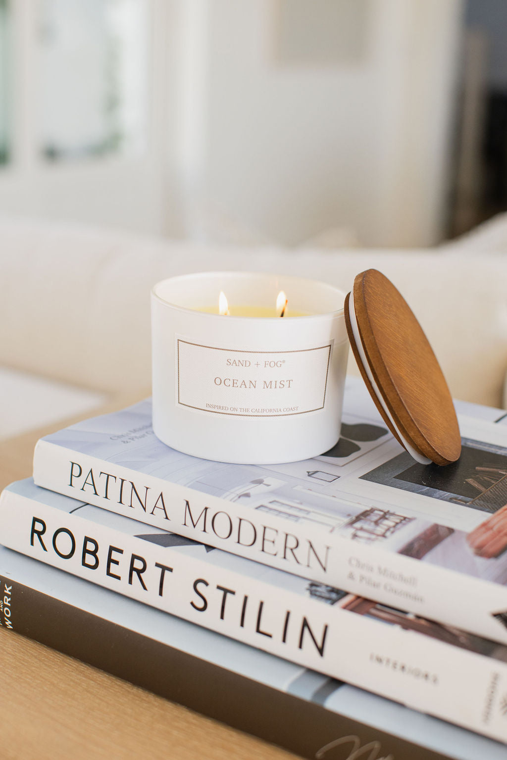 Premium Ocean Mist 12 oz scented candle