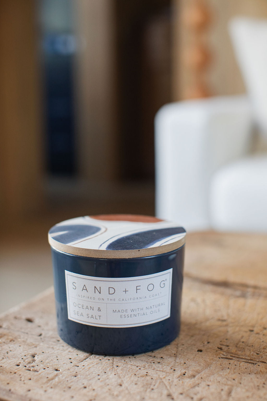 Premium Ocean & Sea Salt 12 oz scented candle