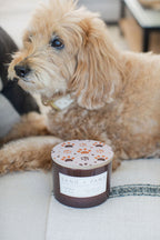 Premium Sand + Paws Amber & Fig 12 oz scented candle