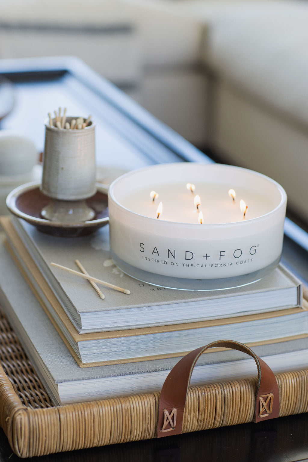 Premium Ocean Mist 34 oz scented candle