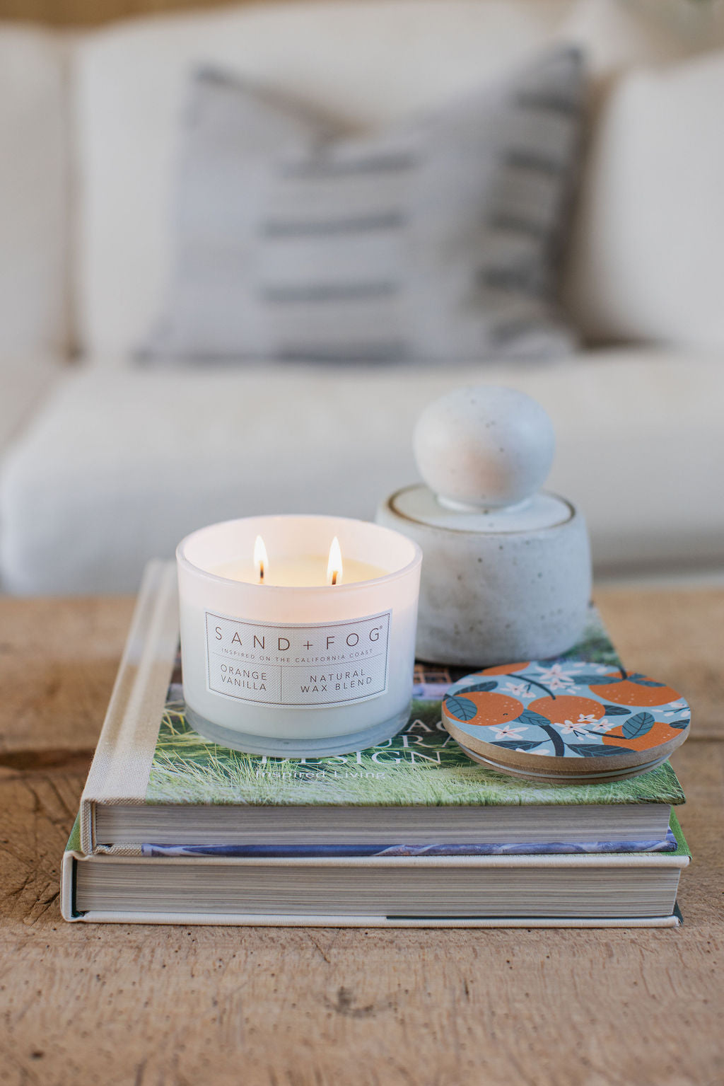 Premium Orange Vanilla 12 oz scented candle