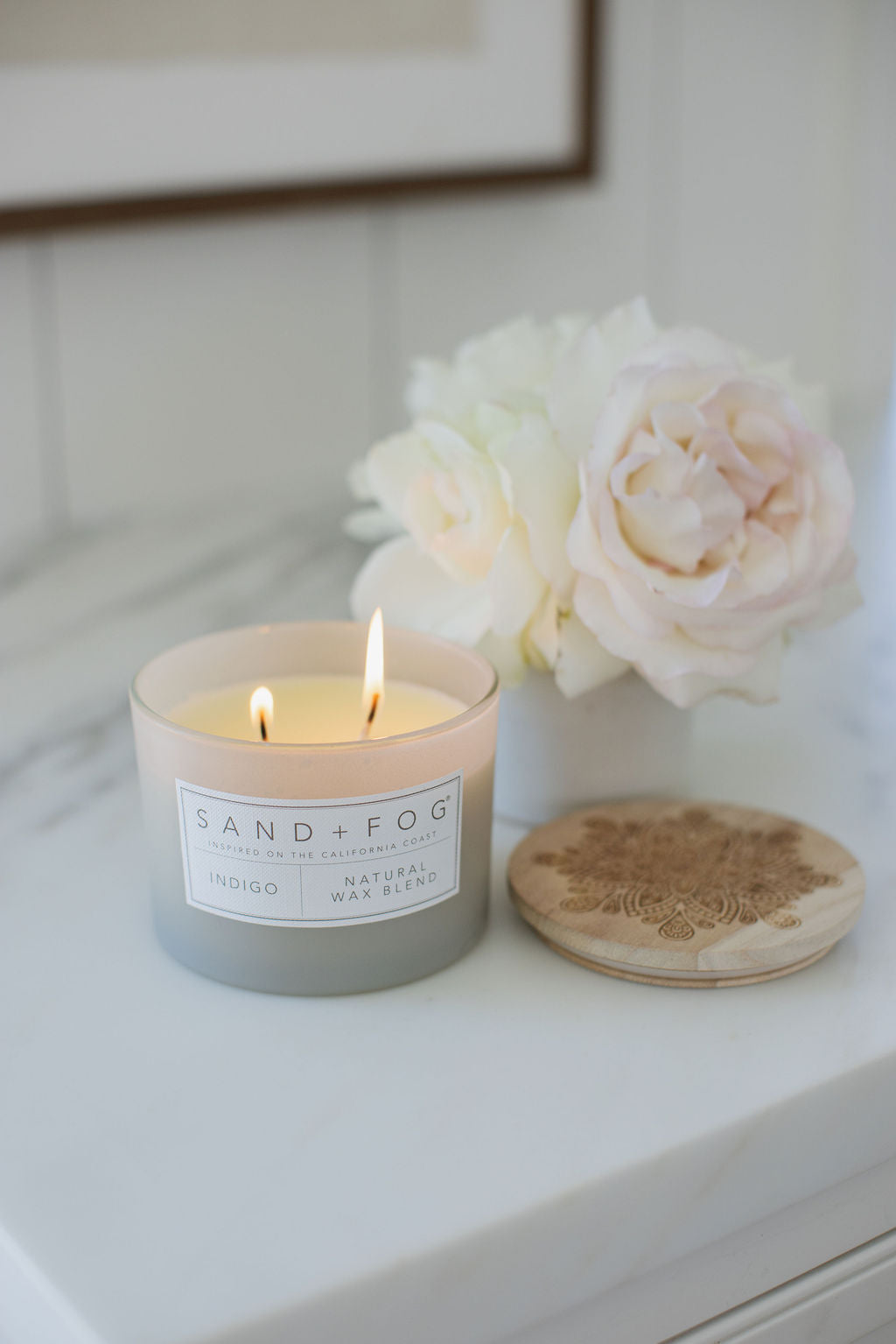 Premium Indigo 12 oz scented candle