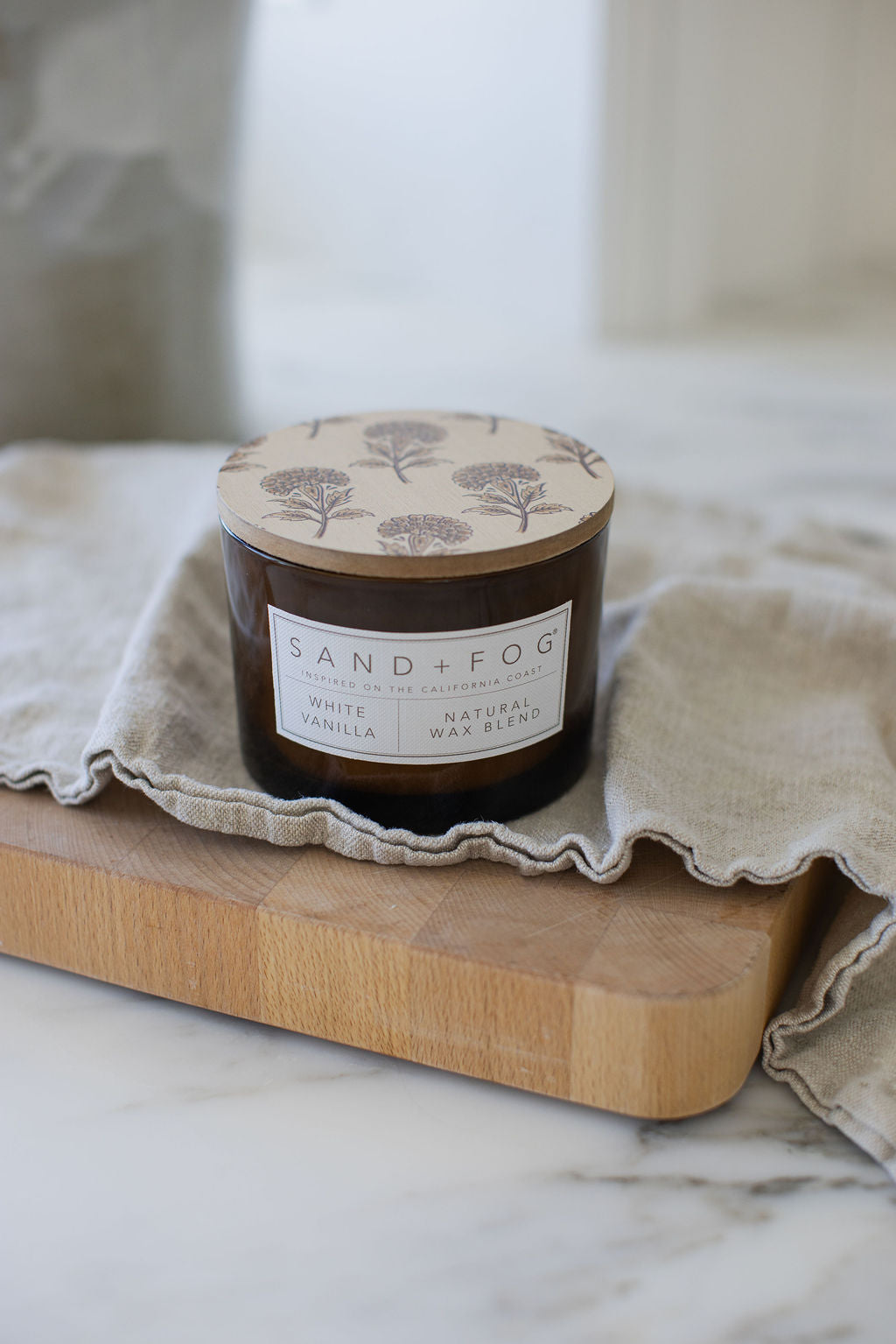 Premium White Vanilla 12 oz scented candle