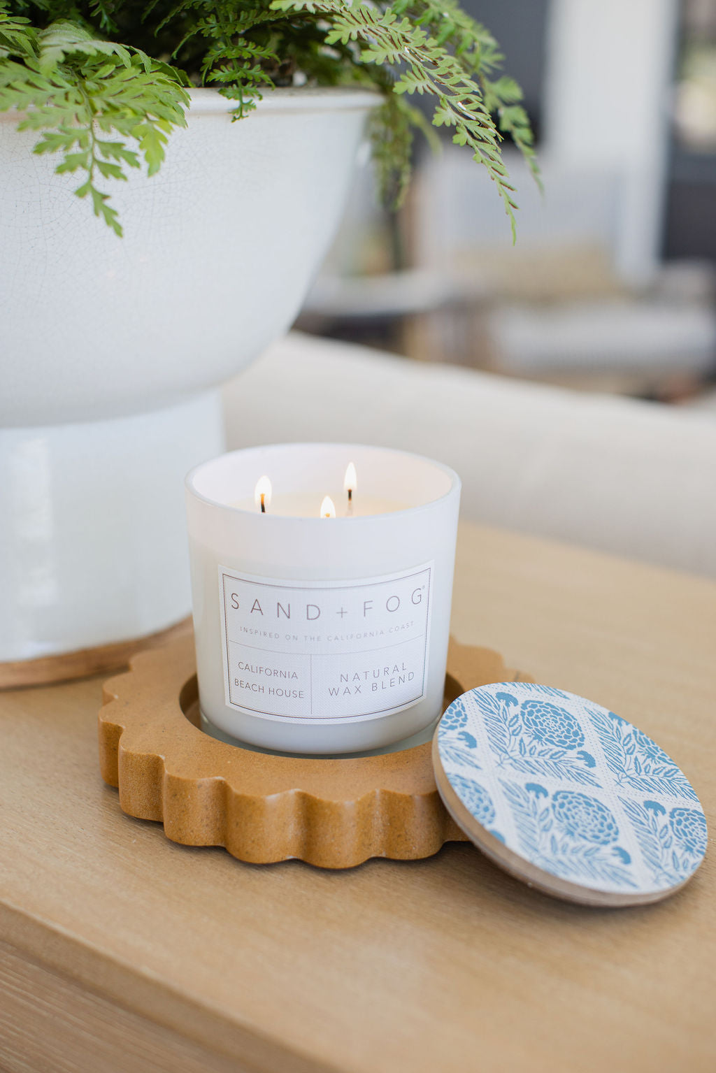Premium California Beach House 21 oz scented candle