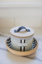 Premium Teakwood 12 oz scented candle