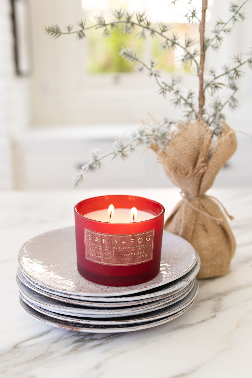 Premium Red Currant & Sugar Plum 12 oz scented candle