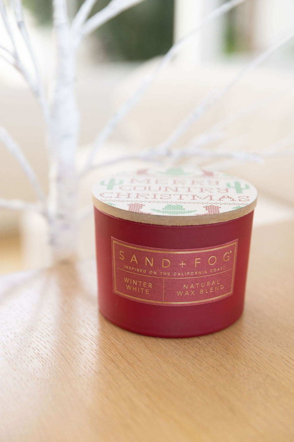 Premium Winter White 12 oz scented candle