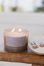 Premium Sand + Paws Pumpkin Harvest 12 oz scented candle