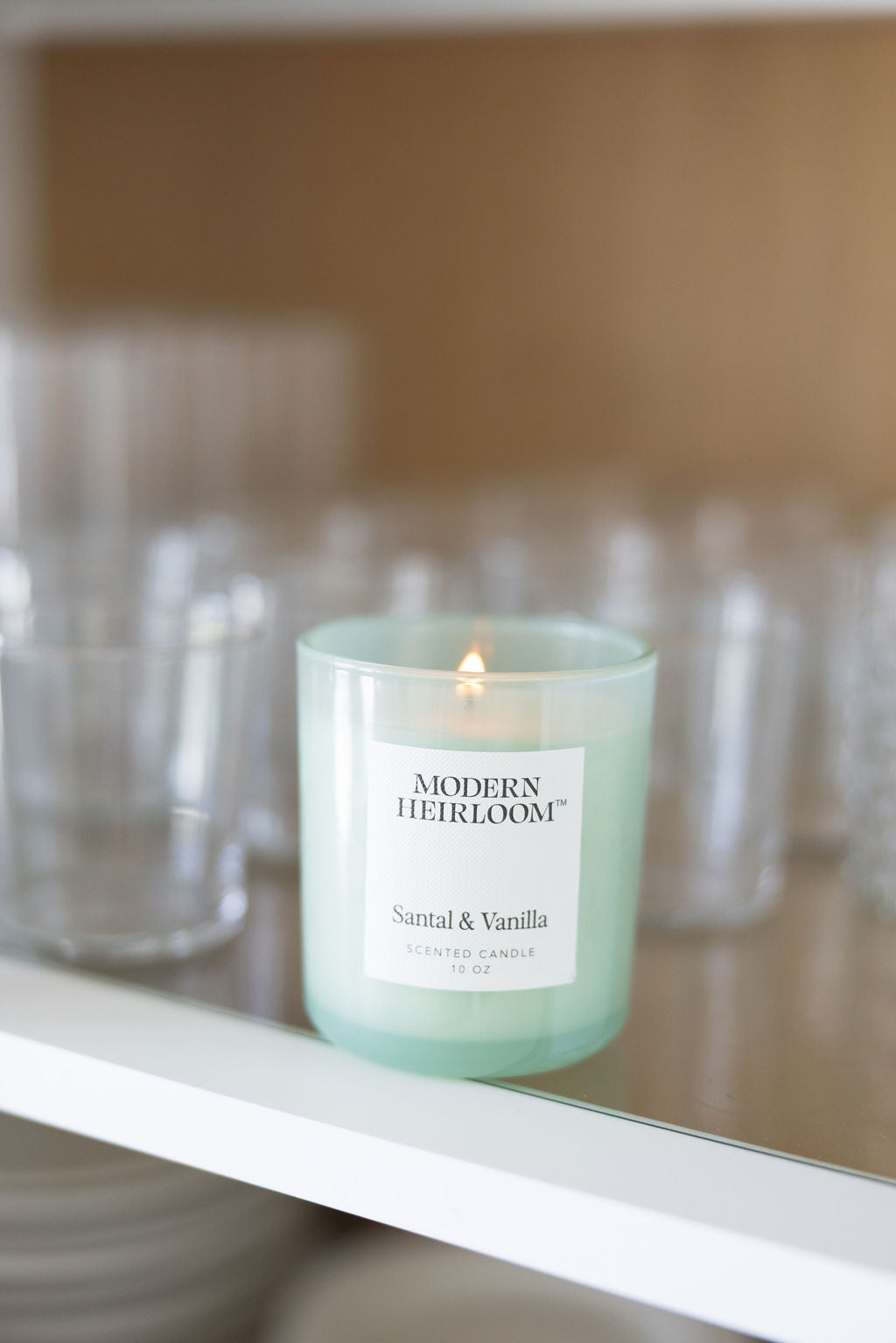 Premium Santal & Vanilla 10 oz scented candle