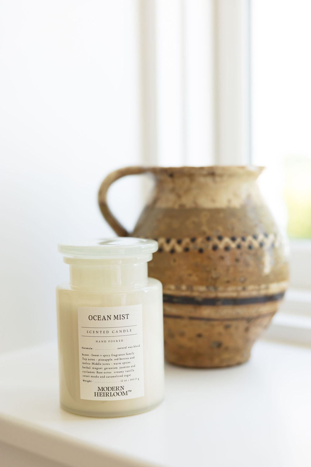 Premium Ocean Mist 12 oz scented candle