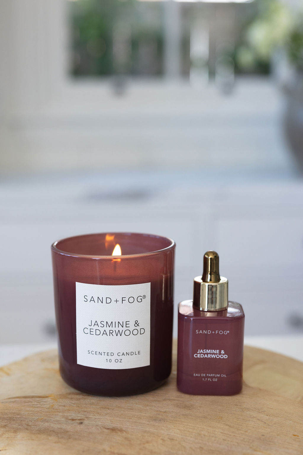 Premium Jasmine & Cedarwood 10 oz scented candle
