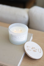 Premium Sand + Paws Pineapple Coconut 12 oz scented candle