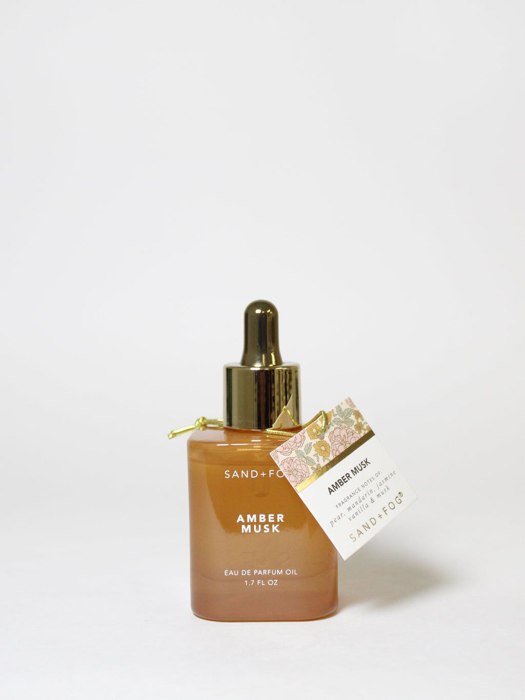 Premium Amber Musk 50ml Perfume Oil Dropper