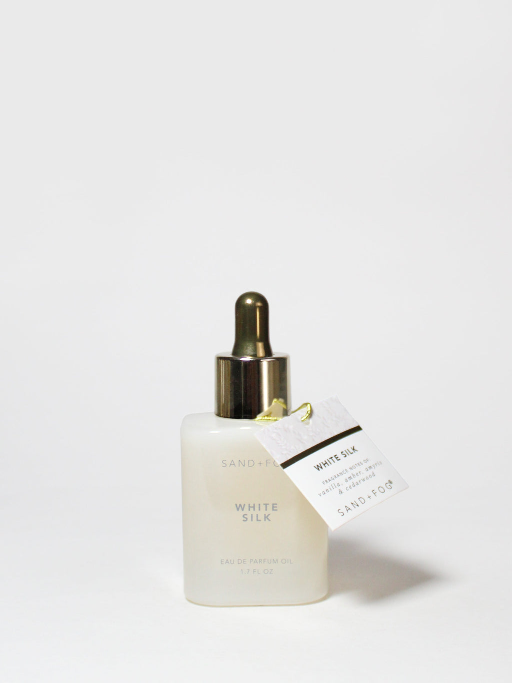 Premium White Silk 50ml Perfume Oil Dropper