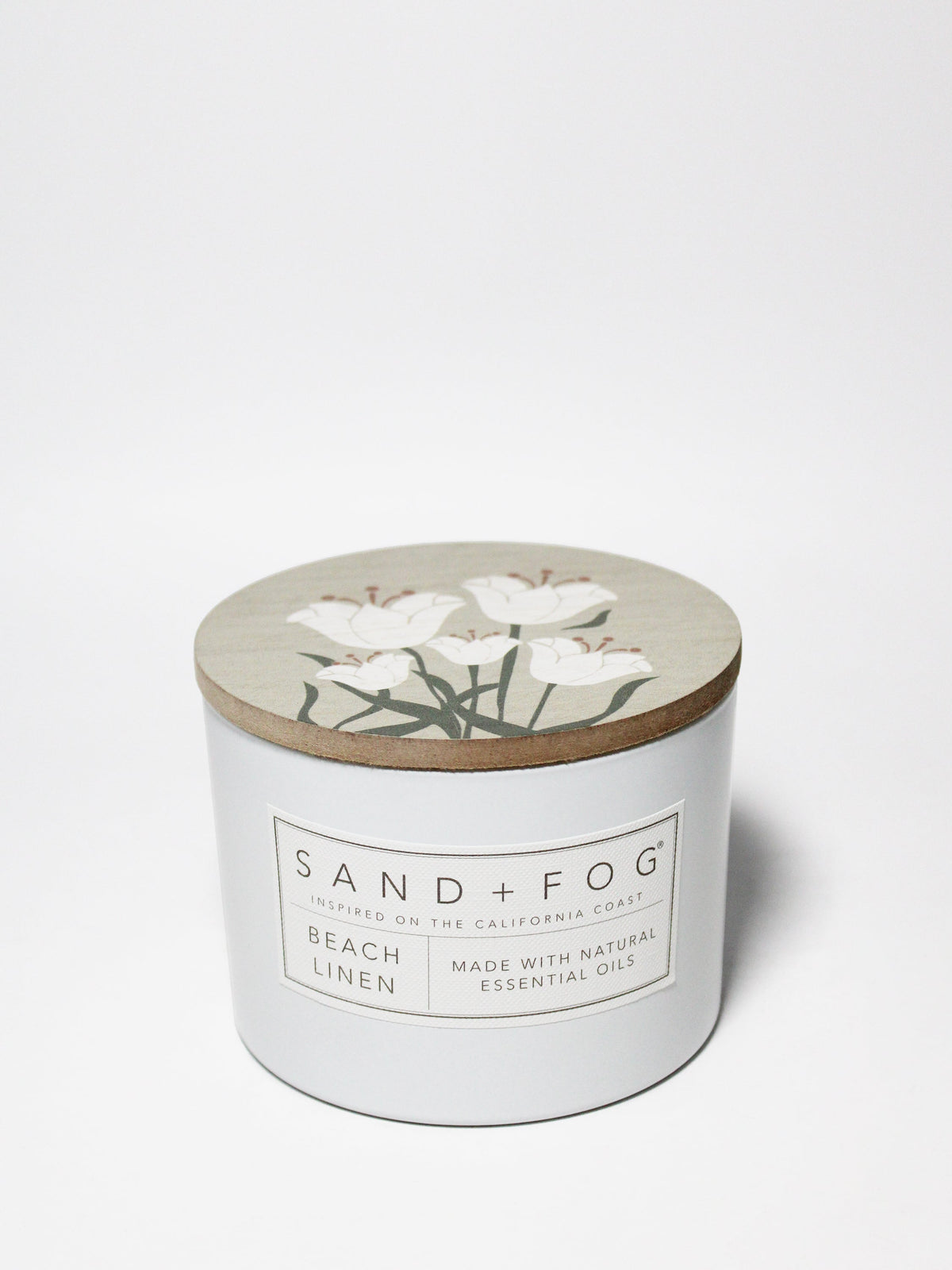 Premium Beach Linen 12 oz scented candle