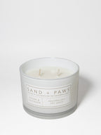 Premium Sand + Paws Cedar & Lavender 12 oz scented candle