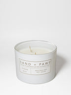 Premium Sand + Paws Ocean Mist 12 oz scented candle