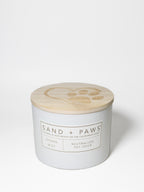 Premium Sand + Paws Ocean Mist 12 oz scented candle