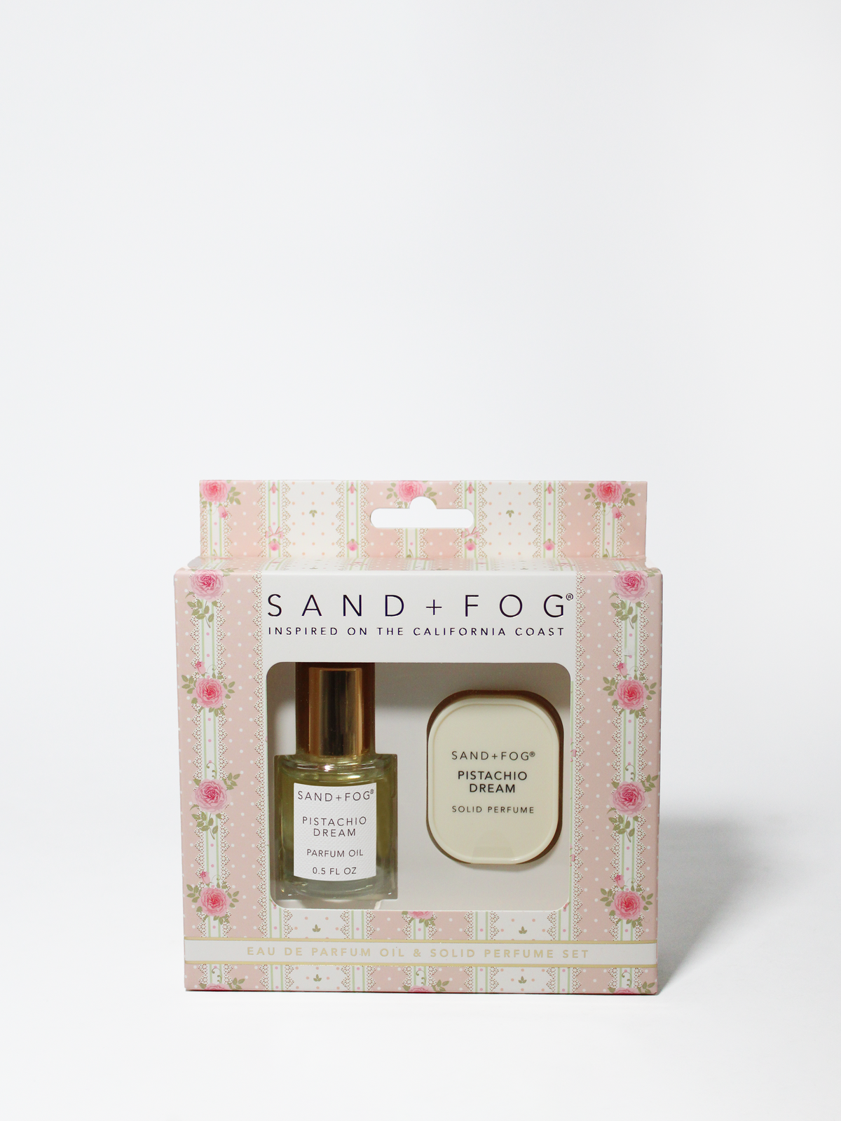 Premium Perfume Oil Rollerball and Solid Perfume Set - Pistachio Dream