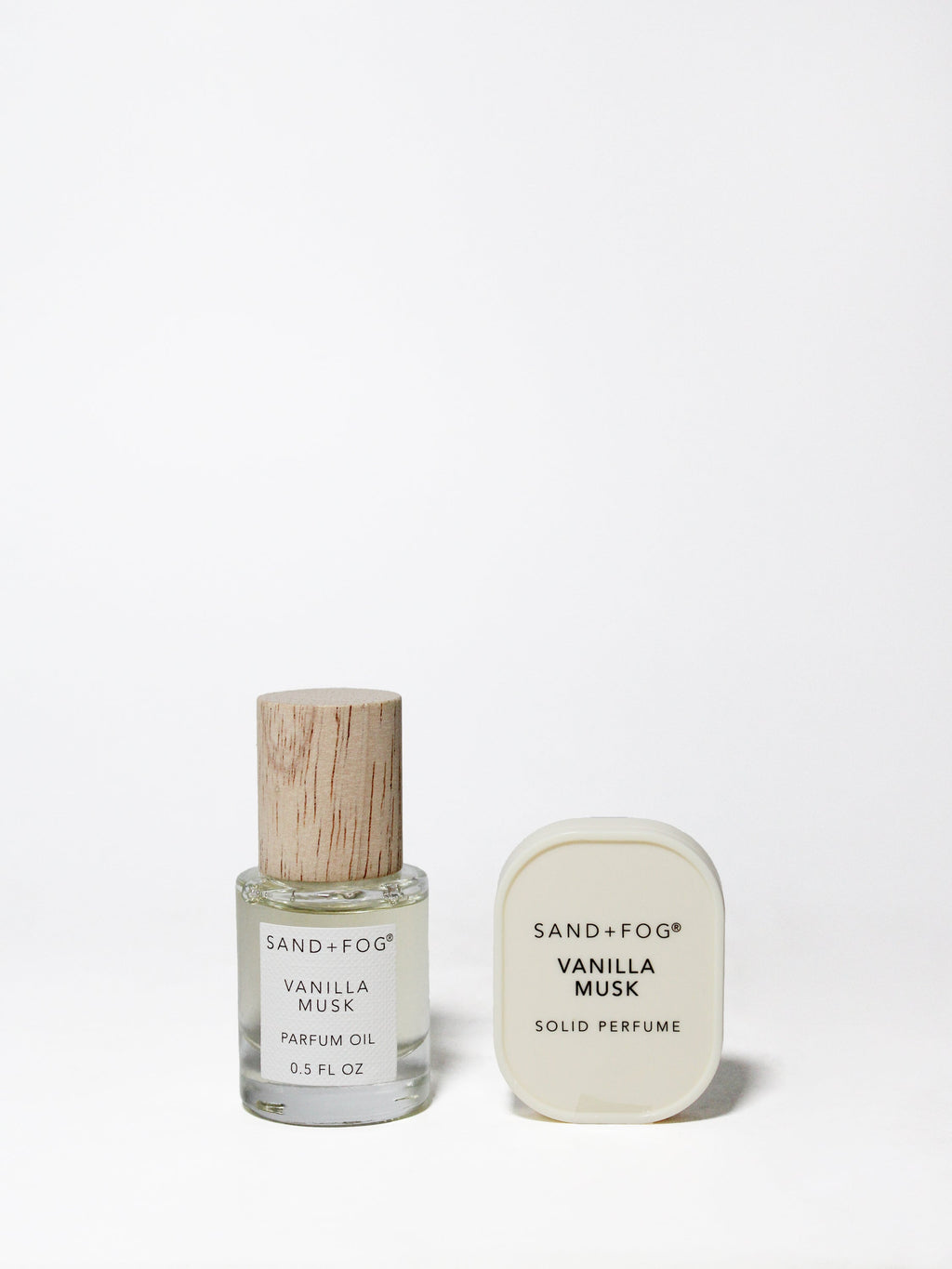 Premium Perfume Oil Rollerball and Solid Perfume Set - Vanilla Musk