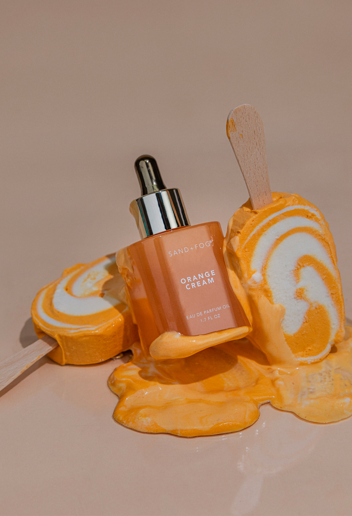 Premium Orange Cream 50ml Perfume Oil Dropper