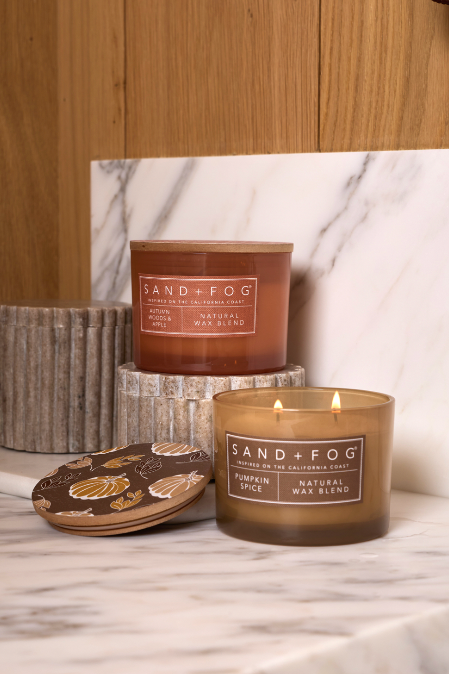 Premium Autumn Woods & Apple 12 oz scented candle