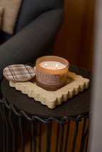 Premium Cozy Amber 12 oz scented candle