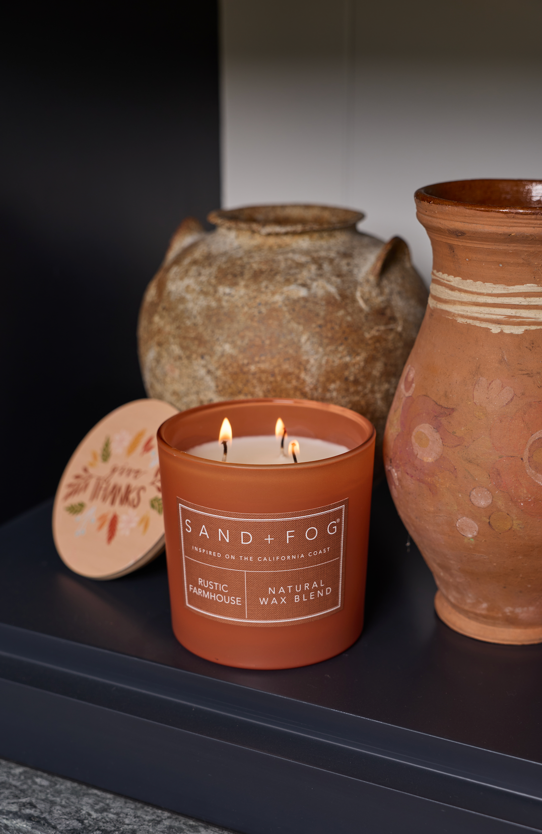 Premium Rustic Farmhouse 21 oz scented candle