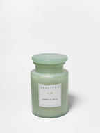 Premium Amber & Pear 12 oz scented candle