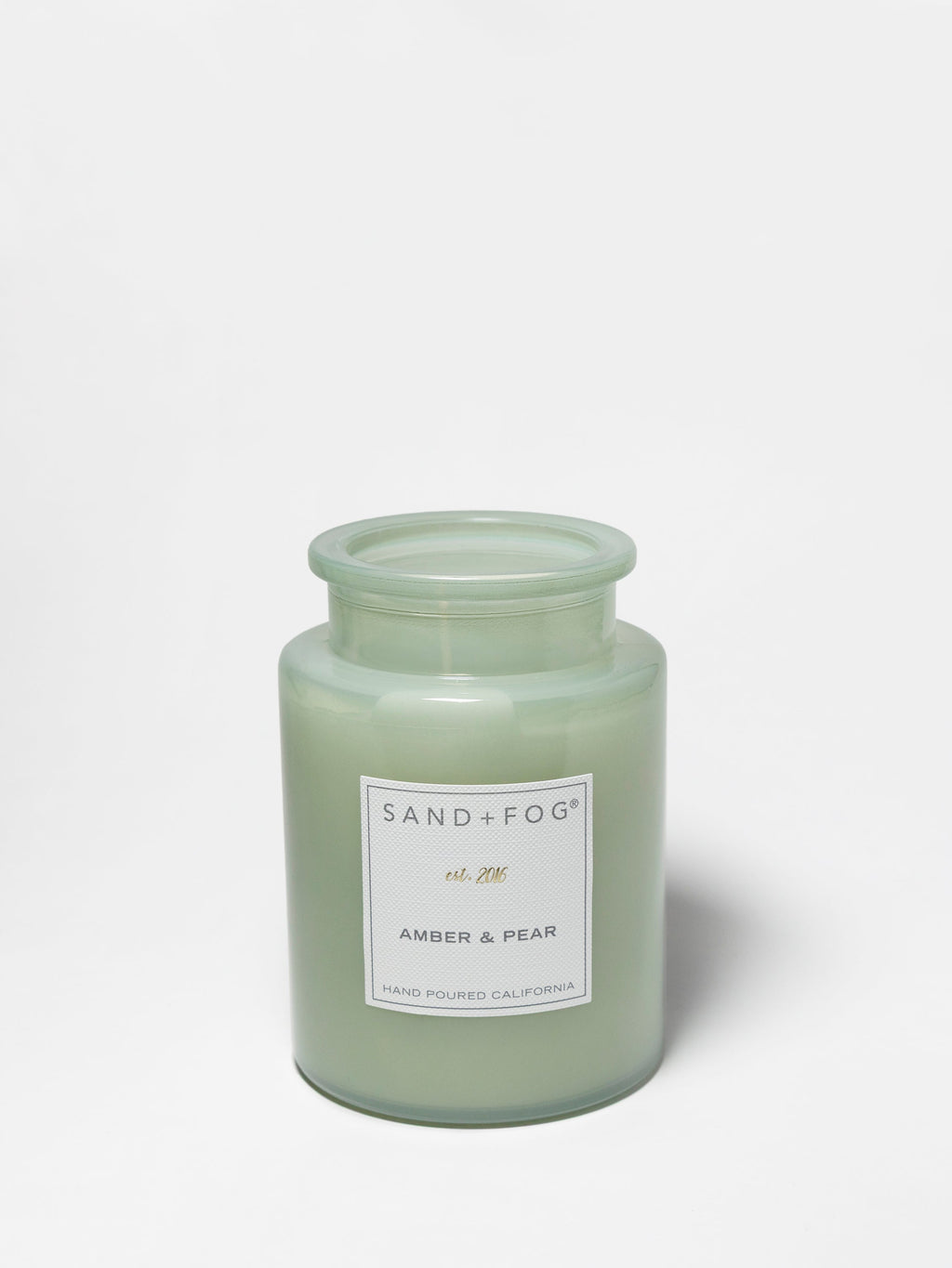 Premium Amber & Pear 12 oz scented candle