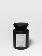 Premium Teakwood 12 oz scented candle