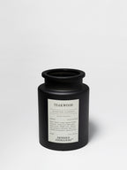 Premium Teakwood 12 oz scented candle
