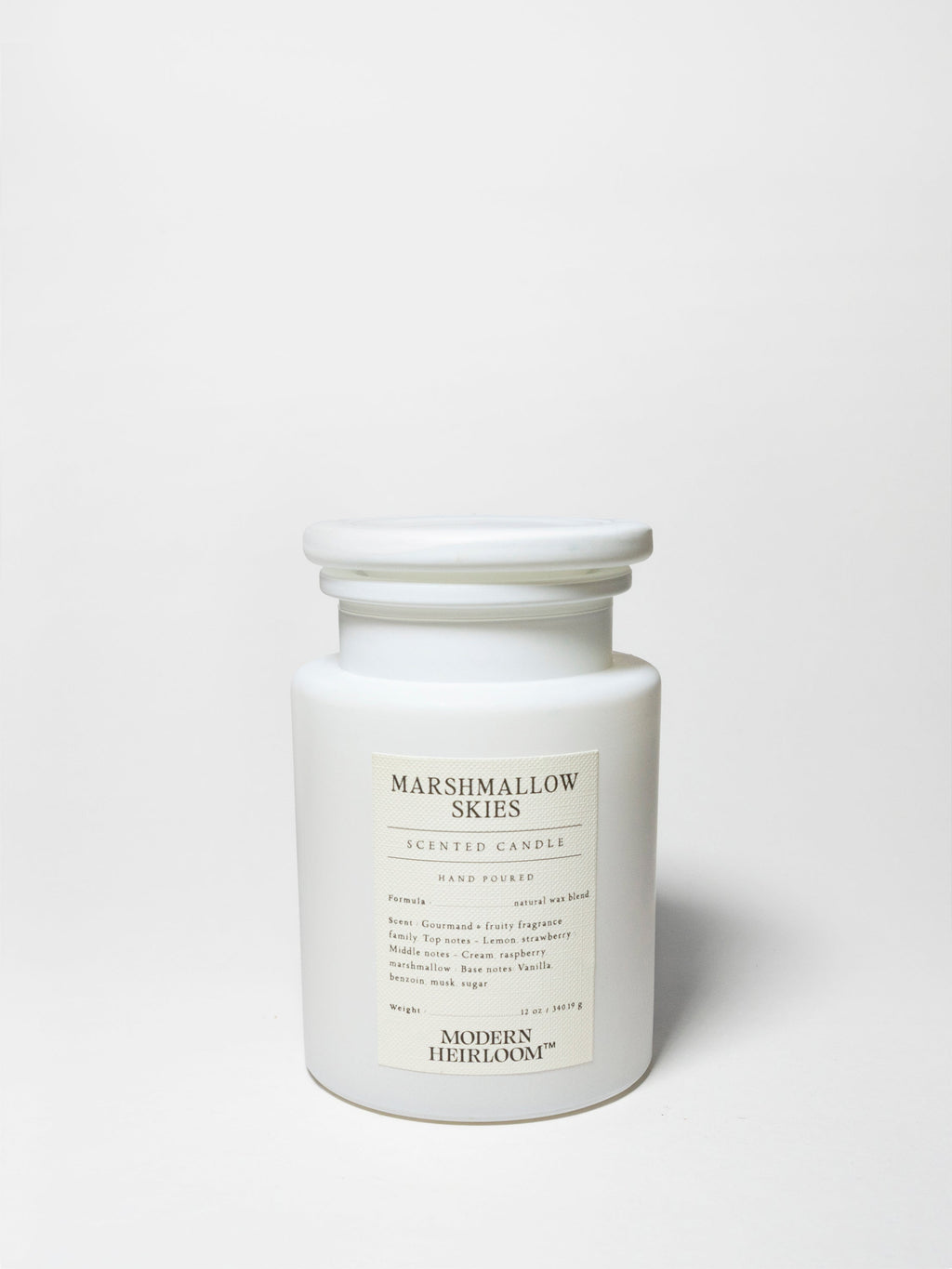 Premium Marshmallow Skies 12 oz scented candle
