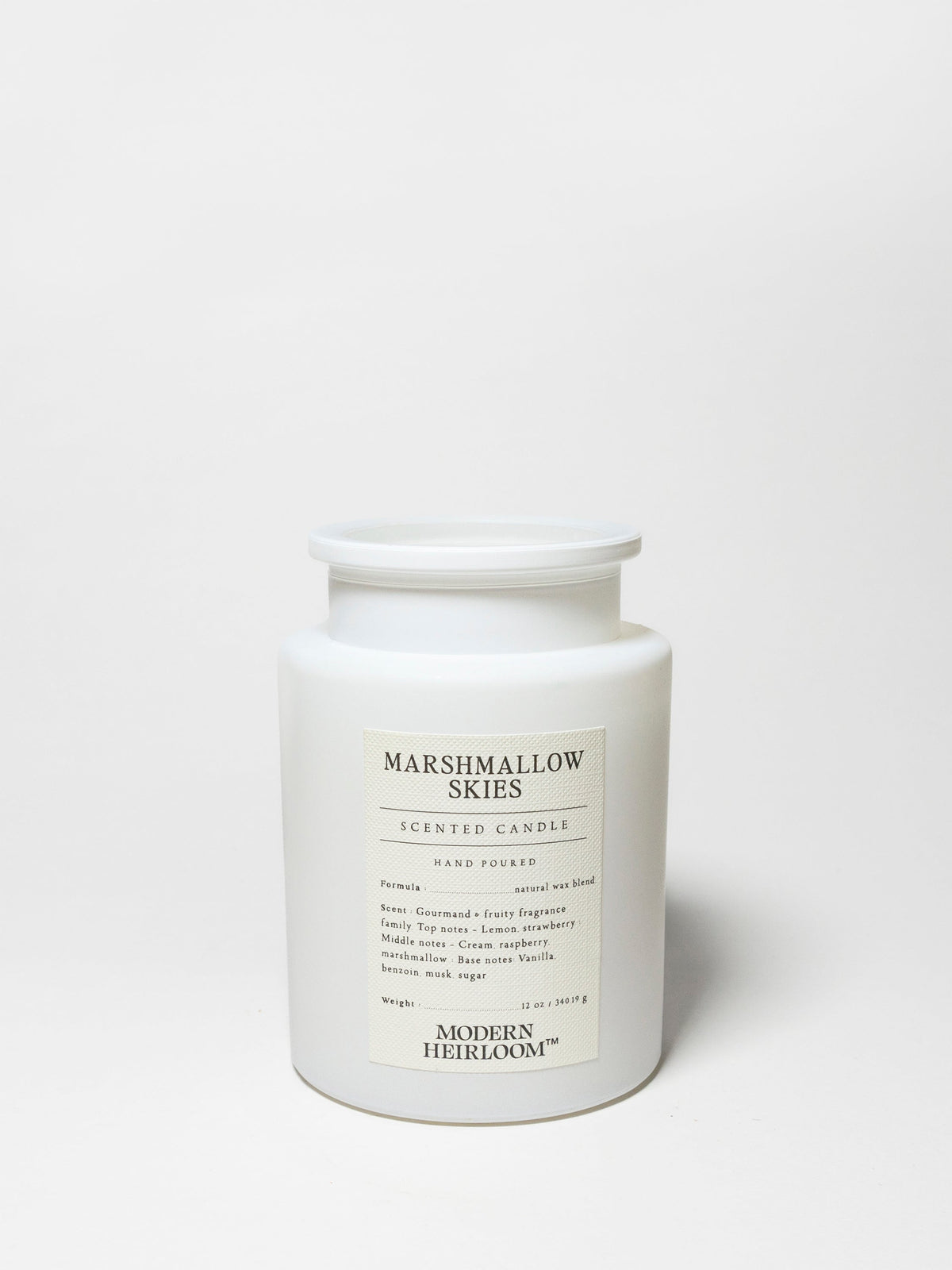 Premium Marshmallow Skies 12 oz scented candle