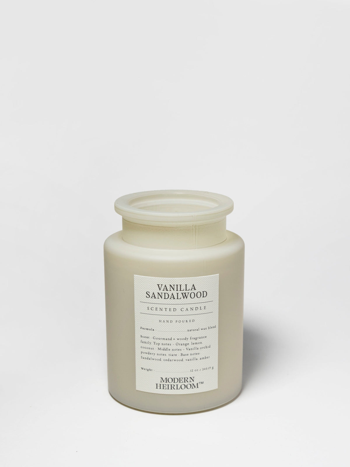 Premium Vanilla Sandalwood 12 oz scented candle