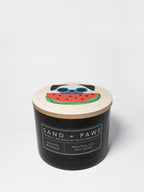 Premium Sand + Paws Guava Mango 12 oz scented candle
