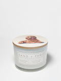 Premium Sand + Paws California Citron 12 oz scented candle