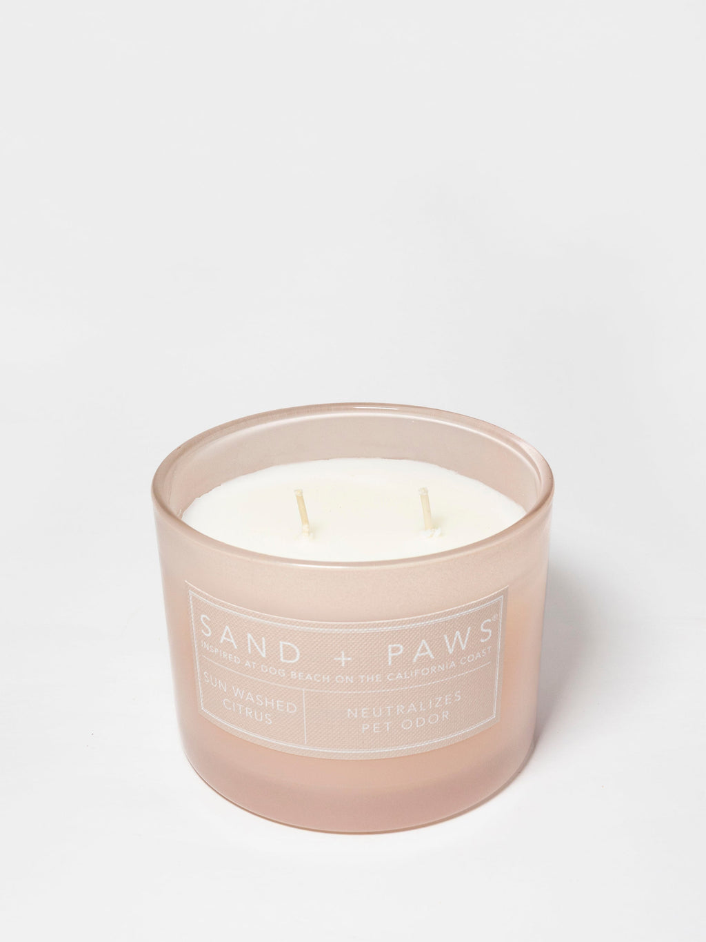 Premium Sand + Paws Sun Washed Citrus 12 oz scented candle