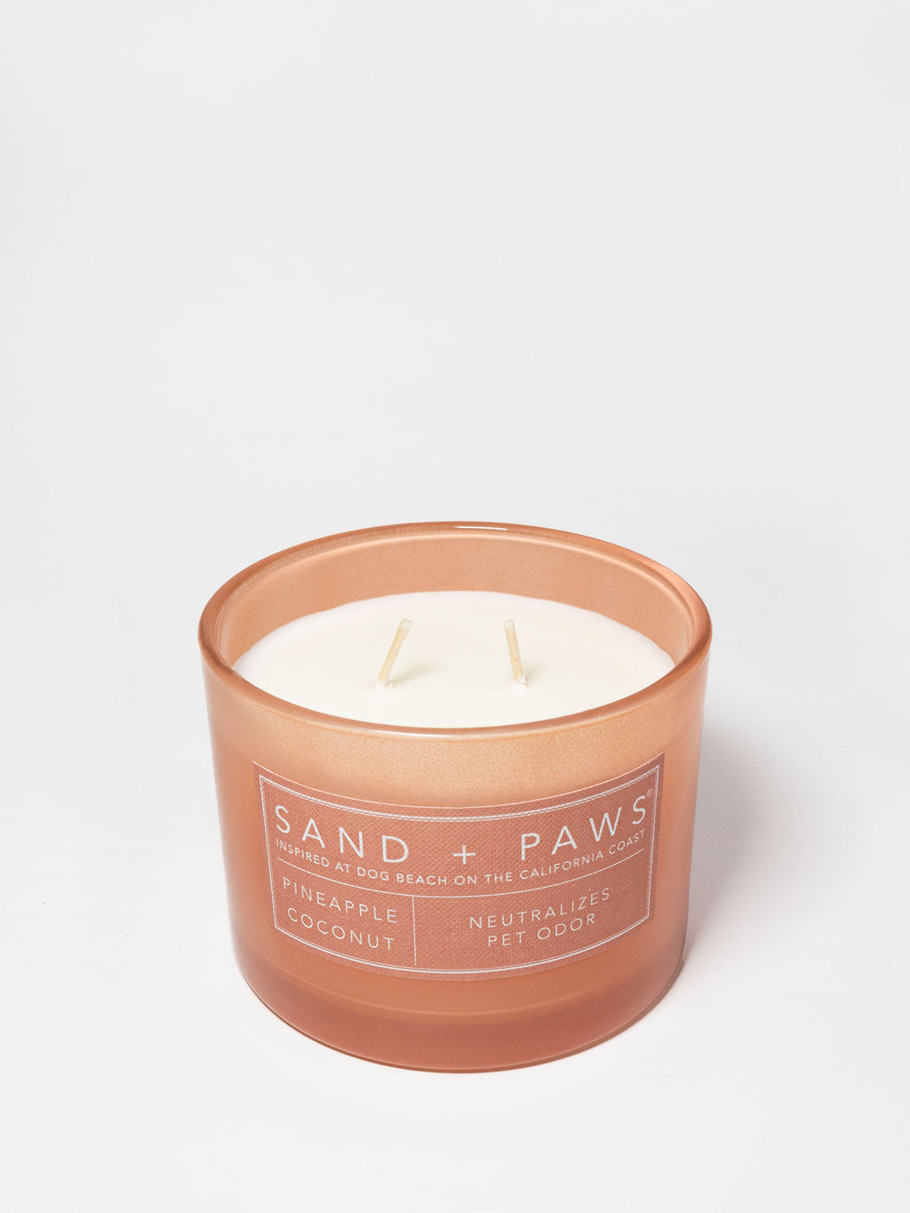 Premium Sand + Paws Pineapple Coconut 12 oz scented candle