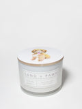 Premium Sand + Paws Clean Waves 12 oz scented candle