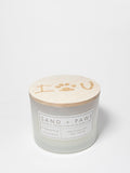 Premium Sand + Paws Pineapple Coconut 12 oz scented candle