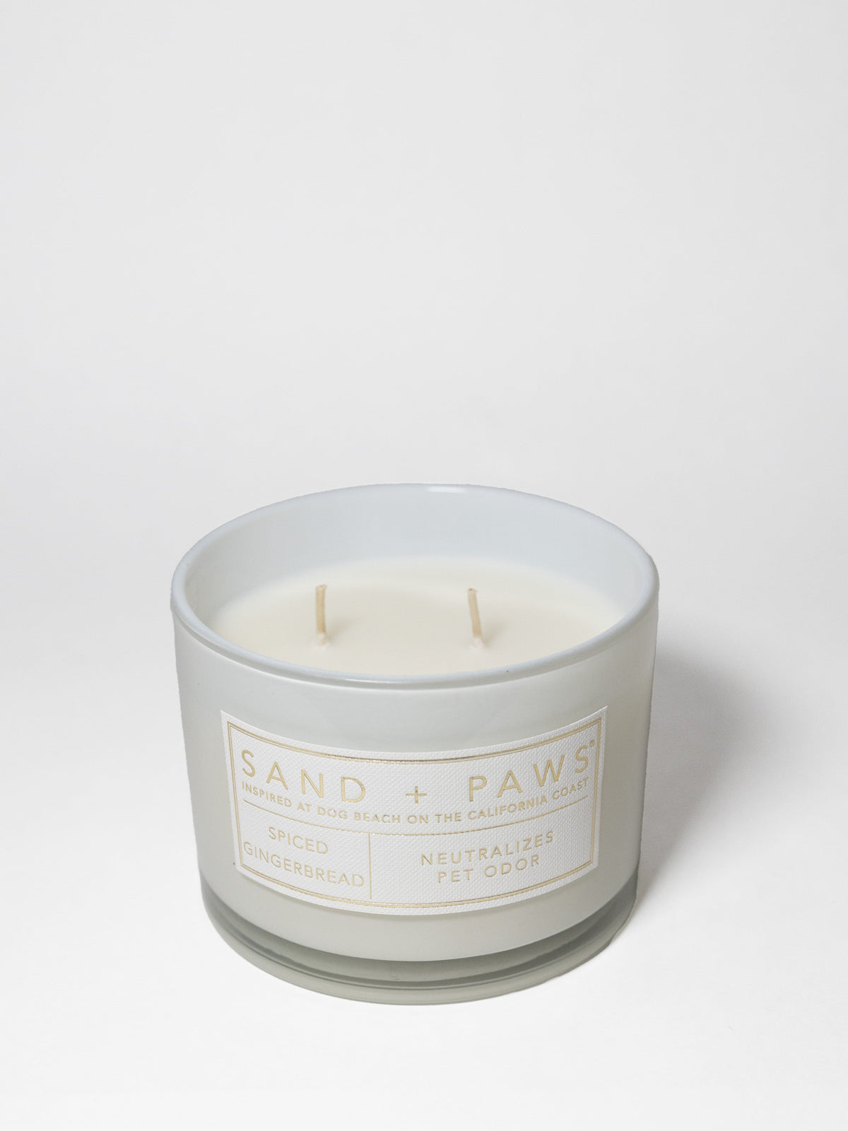 Premium Sand + Paws Spiced Gingerbread 12 oz scented candle