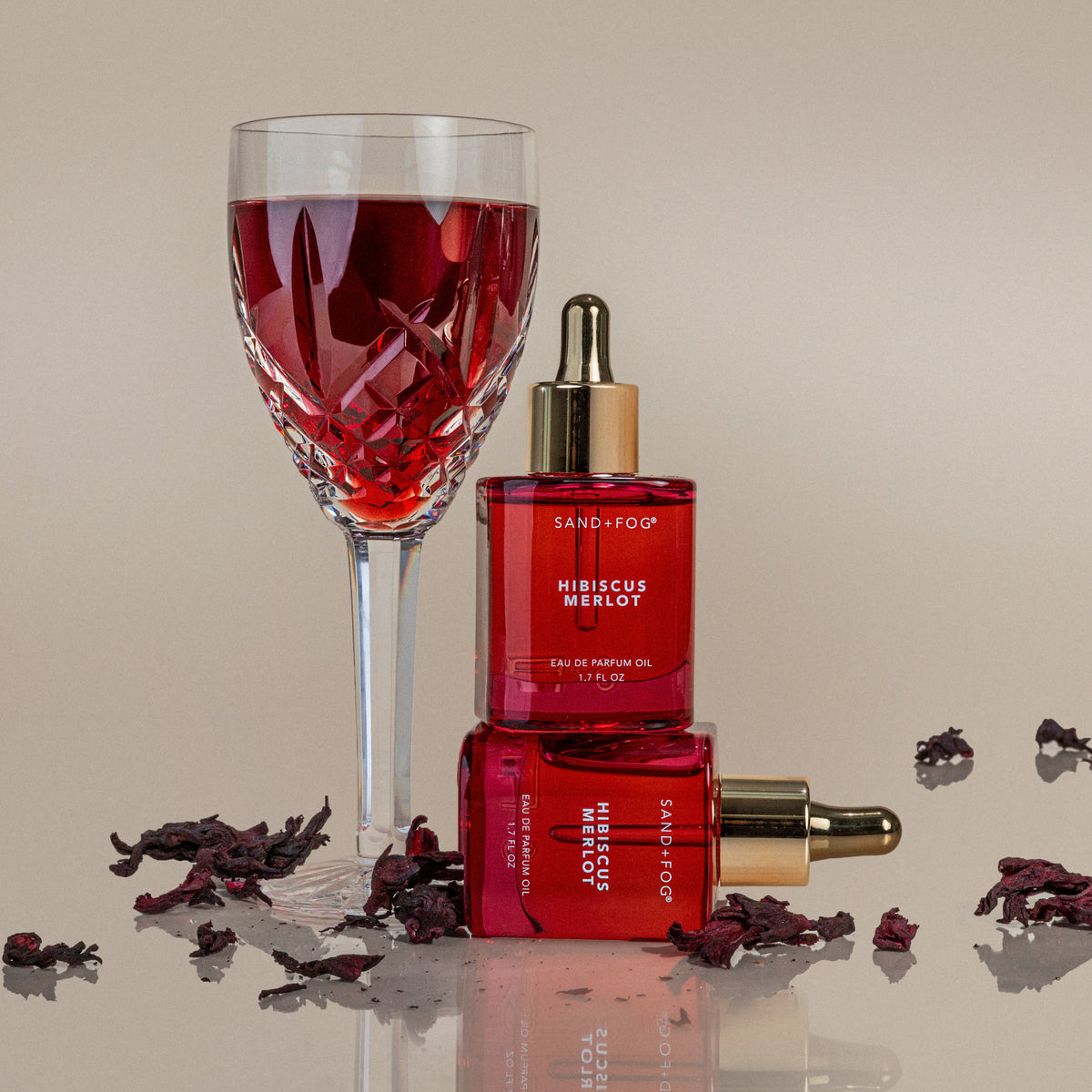 Premium Hibiscus Merlot 50ml Perfume Oil Dropper